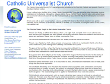Tablet Screenshot of catholicuniversalistchurch.org